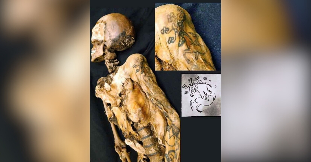 Superb tattoos present in 2,500-year-old ‘Ice Mummy’