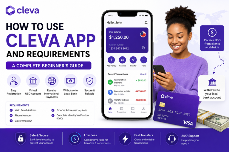How to Use the Cleva App and Requirements (Complete Beginner’s Guide 2026) How to Use the Cleva App and Requirements (Complete Beginner’s Guide 2026)