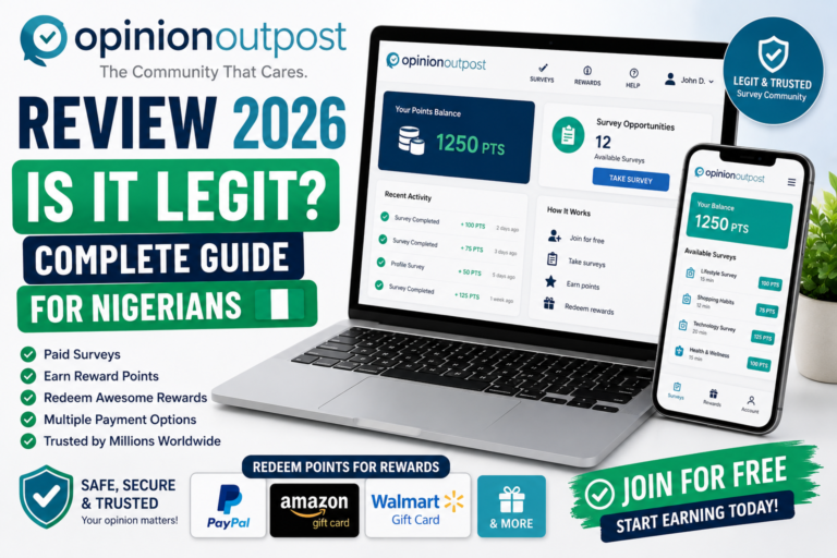 Opinion Outpost Review (2026): Is It Legit? Complete Guide for Nigerians