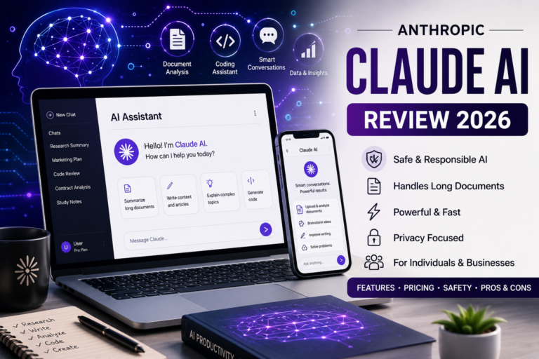 Anthropic Claude Review (2026): Features, Pricing, Safety & Is It Worth Using?