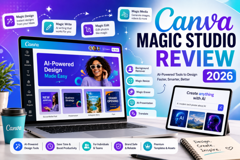 Canva Magic Studio Review (2026): Features, Pricing and AI Tools
